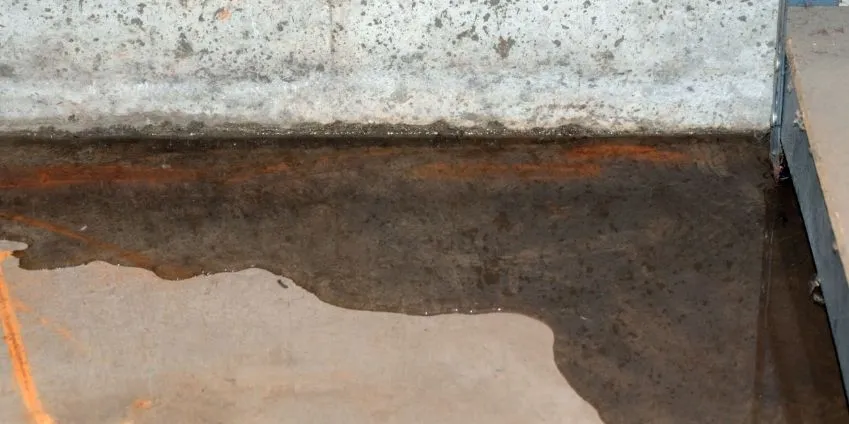 Image: Causes and Effects of a Slab Leak