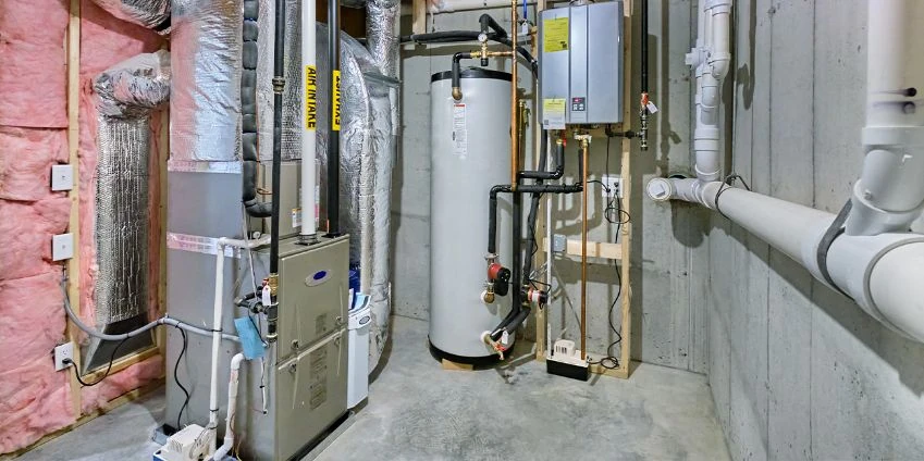 Image: What Happens When a Hot Furnace Gets Too Hot During the Winter?