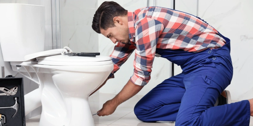 Image: How Long Does It Take to Install a Toilet?
