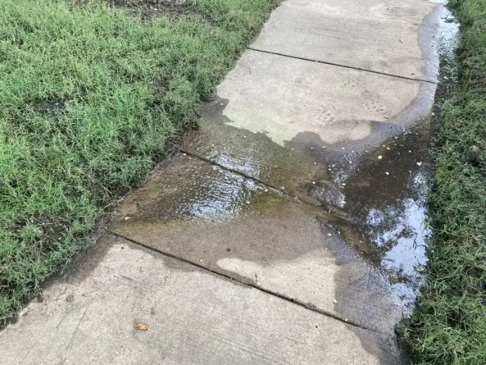 Image: Detecting Outdoor Plumbing Leaks