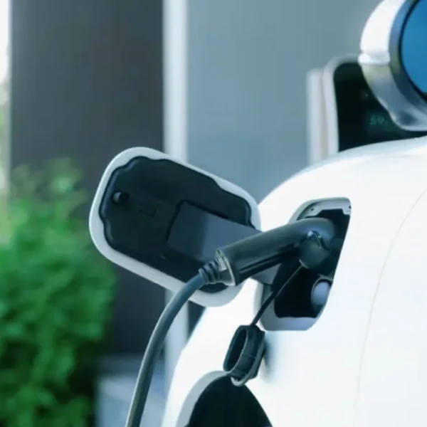 Electrical vehicle charging in driveway