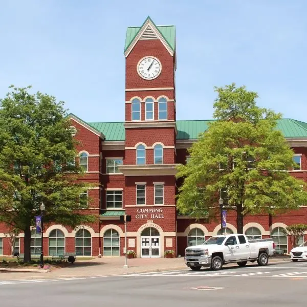 City hall in Cumming, GA