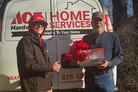 AHHS truck in Hudson, NC