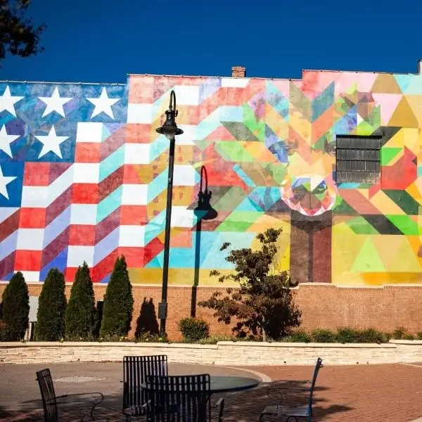 Mural in Newton, NC