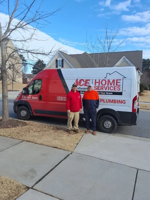 Ace Home Service truck in Shelby, NC Ace Home Service truck in Shelby, NC