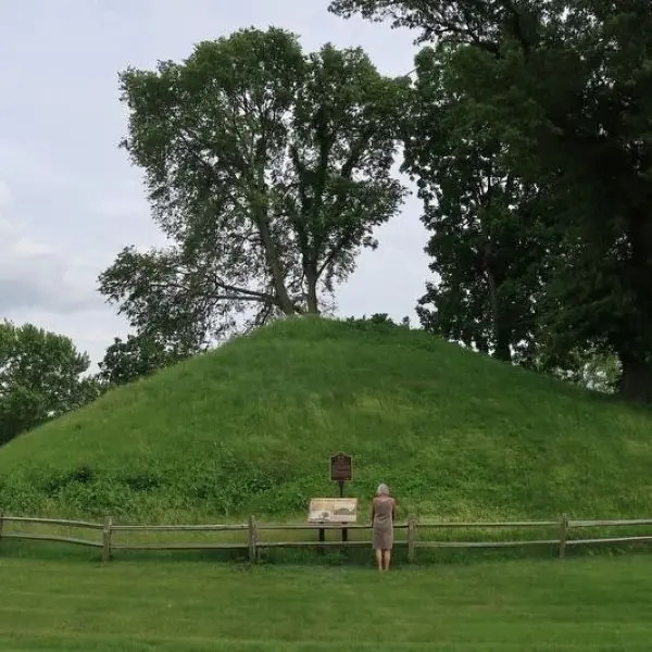 Adena Mound in Enon, OH Adena Mound in Enon, OH