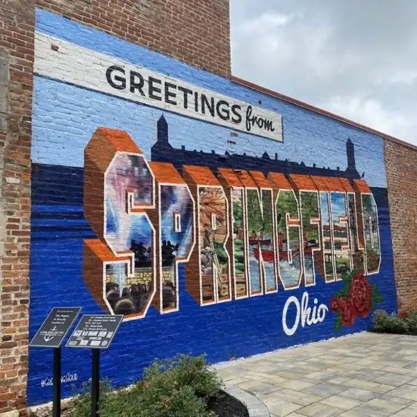 Springfield, OH mural in Springfield, Ohio Springfield, OH mural in Springfield, Ohio