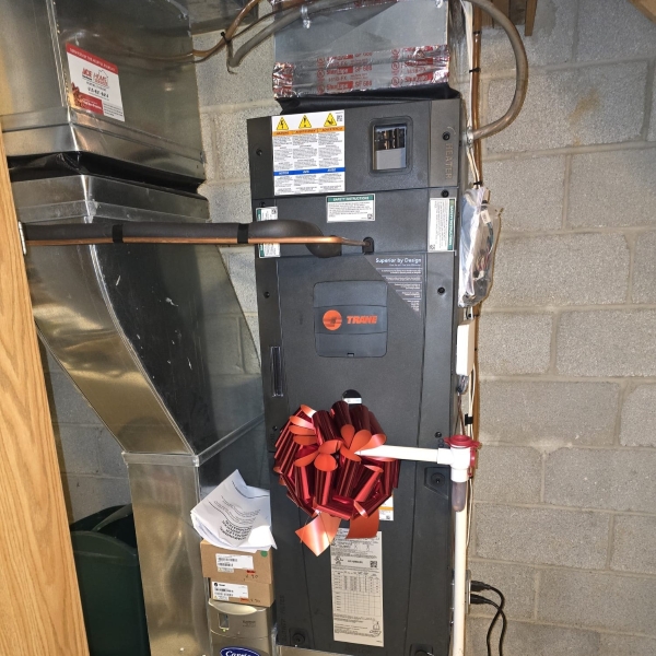 Trane furnace installation in Pen Argyl, PA Trane furnace installation in Pen Argyl, PA