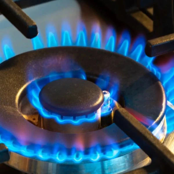 Gas appliance installation in home