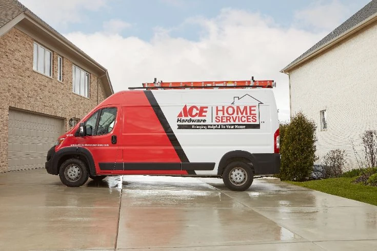Ace Home Services trucks