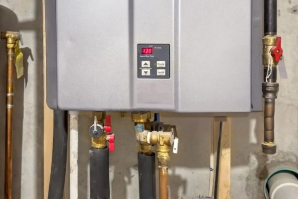 Tankless water heater installation Tankless water heater installation