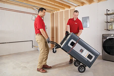 Furnace installation Furnace installation