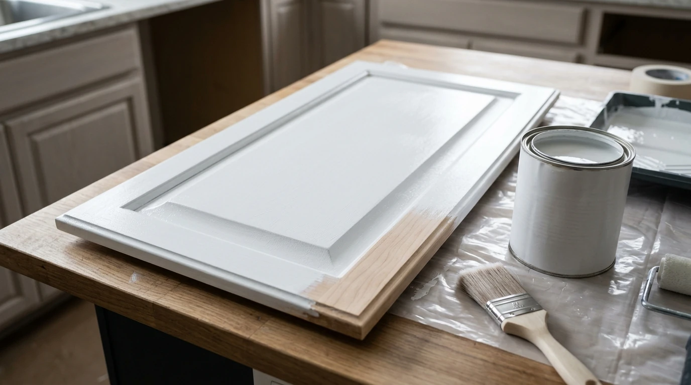 Image: Can You Paint Cabinets Without Sanding?